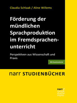 cover image of Förderung der mündlichen Sprachproduktion im Fremdsprachenunterricht